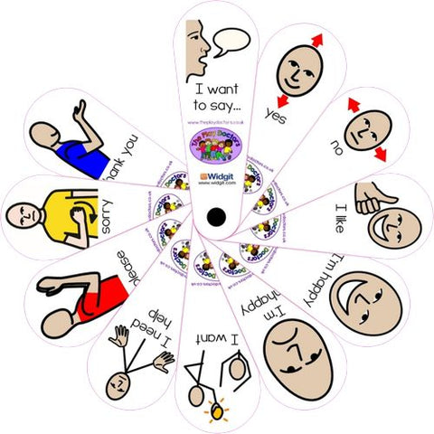 I Want To Say Fan-Hand Fans-Autism,Calmer Classrooms,Calming & Anxiety,communication,Deaf & Hard of Hearing,Fans & Visual Prompts,Neuro Diversity,Play Doctors,Primary Literacy,PSHE,Social Stories & Games & Social Skills,Transitions and Routines-Learning SPACE