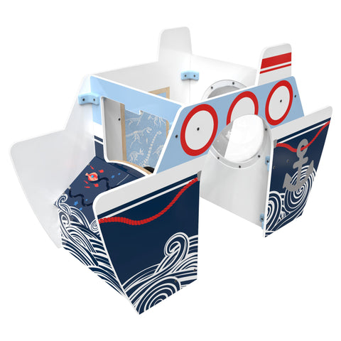 IKC All Aboard Play Structure (Excl. Modules)-Dropship,IKC Freestanding Play Structure,IKC Freestanding Play System,IKC Play,Imaginative Play,Play Dens,Role Play-Learning SPACE