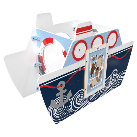 IKC All Aboard Play Structure (Excl. Modules)-Dropship,IKC Freestanding Play Structure,IKC Freestanding Play System,IKC Play,Imaginative Play,Play Dens,Role Play-Learning SPACE