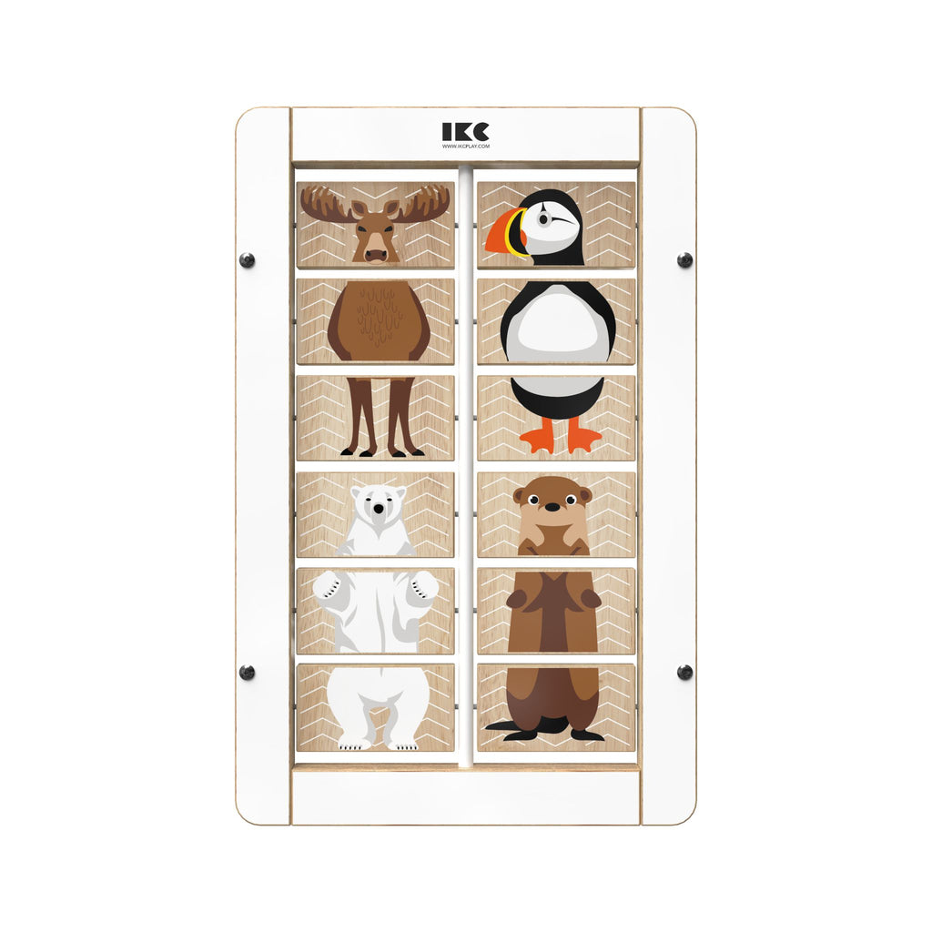 IKC Animal Fusion Wall Game-Dropship,IKC Arctic,IKC Play,Nurture Room,Sensory Room Furniture,Sensory Wall Panels & Accessories-No-PP00701-Learning SPACE