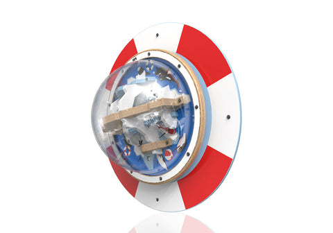 IKC Arctic Life Buoy Wall Plate-Dropship,IKC Arctic,IKC Play,IKC Wall Plates,Sensory Wall Panels & Accessories-Learning SPACE