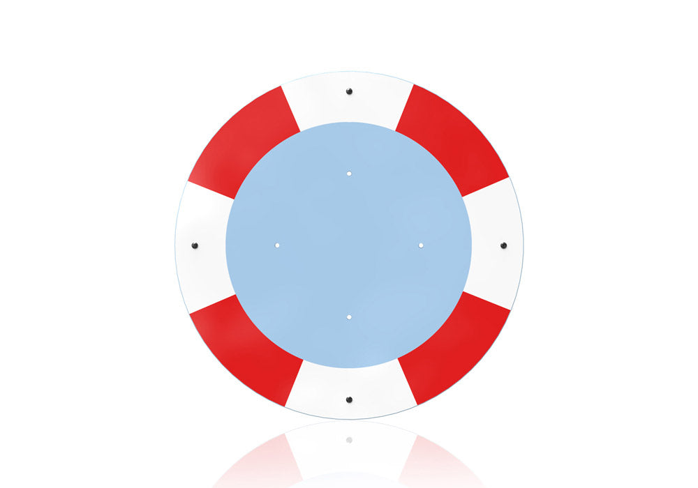 IKC Arctic Life Buoy Wall Plate-Dropship,IKC Arctic,IKC Play,IKC Wall Plates,Sensory Wall Panels & Accessories-Learning SPACE