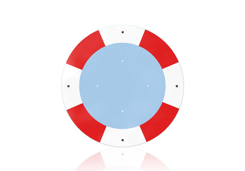 IKC Arctic Life Buoy Wall Plate-Dropship,IKC Arctic,IKC Play,IKC Wall Plates,Sensory Wall Panels & Accessories-Learning SPACE