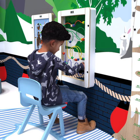 IKC Arctic Wirebeads Wall Game-Dropship,Fine Motor Skills,IKC Arctic,IKC Play,Nurture Room,Sensory Room Furniture,Sensory Wall Panels & Accessories-Learning SPACE