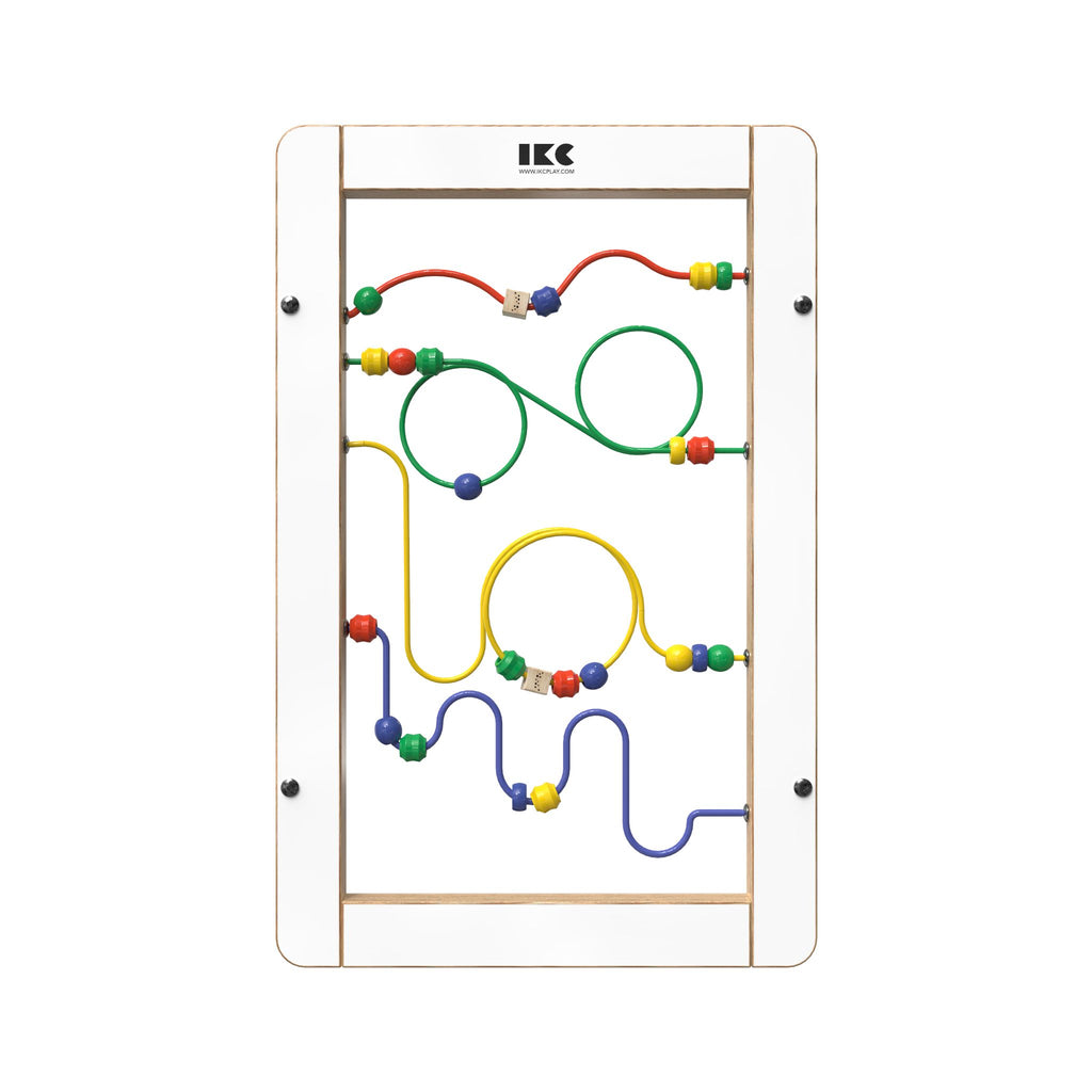IKC Arctic Wirebeads Wall Game-Dropship,Fine Motor Skills,IKC Arctic,IKC Play,Nurture Room,Sensory Room Furniture,Sensory Wall Panels & Accessories-No-PP00708-Learning SPACE