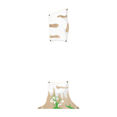 IKC Birch Wall Plate PW-Dropship,IKC Arctic,IKC Play,IKC Wall Plates,Nursery,Sensory Wall Panels & Accessories-Learning SPACE