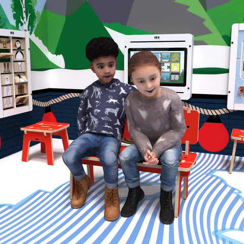 IKC Buxus High Bench-Dropship,IKC Furniture,IKC Play-Learning SPACE