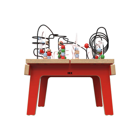 IKC Buxus Wirebeads Table-Dropship,Fine Motor Skills,IKC Freestanding Play Structure,IKC Freestanding Play System,IKC Play,Tracking & Bead Frames-Learning SPACE