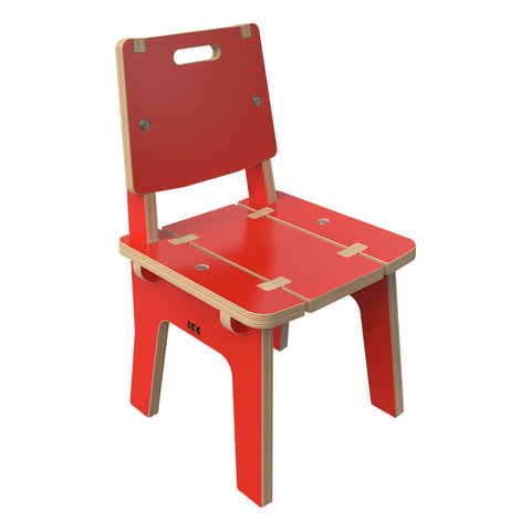 IKC Buxus Wooden Chair-Children's Wooden Seating,Dropship,IKC Furniture,IKC Play,Seating-Red-PP00741-Learning SPACE