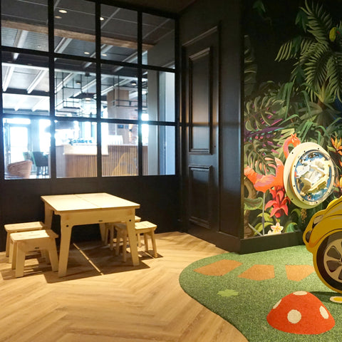 IKC Buxus Wooden Stool-Children's Wooden Seating,Dropship,IKC Furniture,IKC Play,Seating,Toddler Seating-Learning SPACE