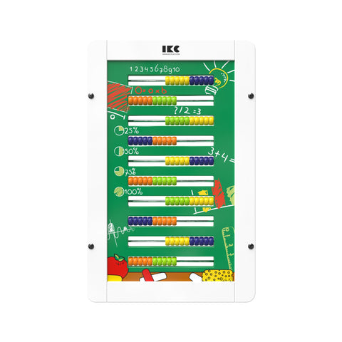 IKC Calculator Wall Game-Dropship,Fine Motor Skills,IKC Classic,IKC Play,Nurture Room,Sensory Room Furniture,Sensory Wall Panels & Accessories-White-PP00136-Learning SPACE