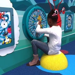 IKC Cosmic Journey Wall Game-Dropship,IKC Monster,IKC Play,IKC Round Wall Games,Nurture Room,Sensory Room Furniture,Sensory Wall Panels & Accessories-Learning SPACE