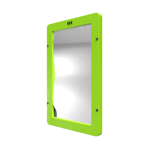 IKC Crazy Mirror Wall Game-Dropship,IKC Classic,IKC Play,Nurture Room,Sensory Mirrors,Sensory Room Furniture,Sensory Wall Panels & Accessories-Green-PP00001-Learning SPACE