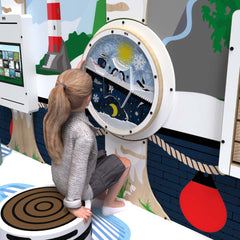 IKC Day and Night Wall Game-Dropship,IKC Arctic,IKC Play,IKC Round Wall Games,Nurture Room,Sensory Room Furniture,Sensory Wall Panels & Accessories-Learning SPACE