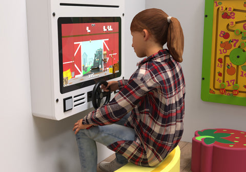 IKC Delta 21 Interactive Steering Wheel Play System 8+-Dropship,IKC Interactive Play System,IKC Play-Learning SPACE