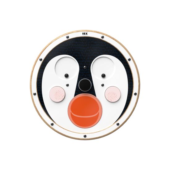 IKC Happy Penguin Wall Game-Dropship,IKC Arctic,IKC Play,IKC Round Wall Games,Nurture Room,Sensory Room Furniture,Sensory Wall Panels & Accessories-Learning SPACE
