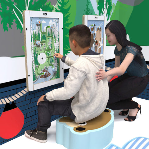 IKC Into the Woods Wall Game-Dropship,IKC Arctic,IKC Play,Nurture Room,Sensory Room Furniture,Sensory Wall Panels & Accessories-Learning SPACE