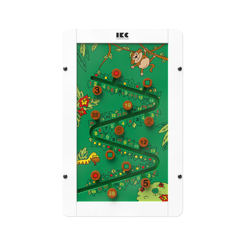 IKC Jungle Fever Wall Game-Dropship,Fine Motor Skills,IKC Classic,IKC Play,Nurture Room,Sensory Room Furniture,Sensory Wall Panels & Accessories-White-PP00384-Learning SPACE