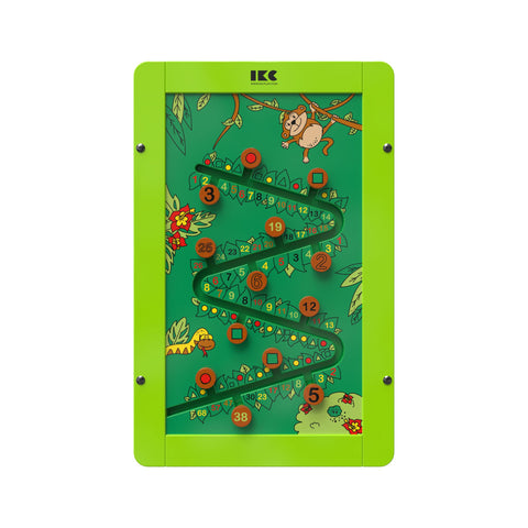 IKC Jungle Fever Wall Game-Dropship,Fine Motor Skills,IKC Classic,IKC Play,Nurture Room,Sensory Room Furniture,Sensory Wall Panels & Accessories-Green-PP00380-Learning SPACE
