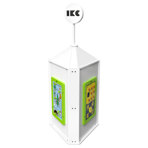 IKC Playtower Play Structure (Excl. Modules)-Dropship,Furniture,IKC Freestanding Play Structure,IKC Freestanding Play System,IKC Play,Wellbeing Furniture-White-PP00512-Learning SPACE