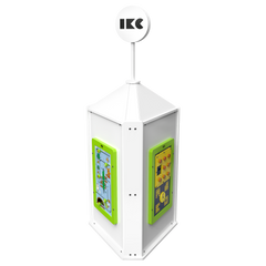 IKC Playtower Play Structure (Excl. Modules)-Dropship,Furniture,IKC Freestanding Play Structure,IKC Freestanding Play System,IKC Play,Wellbeing Furniture-White-PP00512-Learning SPACE