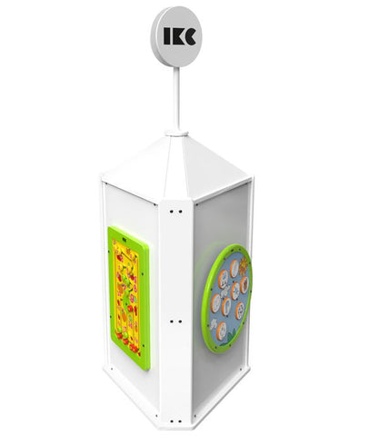 IKC Playtower with Interactive Touch Screen (Excl. Modules)-Dropship,IKC Freestanding Play Structure,IKC Freestanding Play System,IKC Play-Learning SPACE