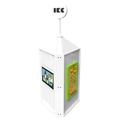 IKC Playtower with Interactive Touch Screen (Excl. Modules)-Dropship,IKC Freestanding Play Structure,IKC Freestanding Play System,IKC Play-White-PP00520-Learning SPACE