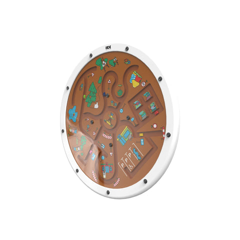 IKC Road Trip Wall Game-Dropship,IKC Play,IKC Round Wall Games,Nurture Room,Sensory Room Furniture,Sensory Wall Panels & Accessories-Learning SPACE