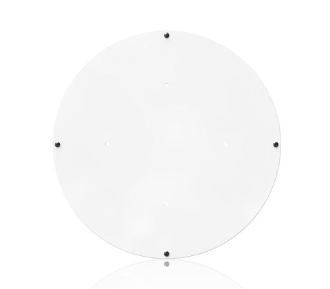 IKC Round Wallplate For Wall Game-Dropship,IKC Play,IKC Wall Plates,Sensory Wall Panels & Accessories-White-PP10009-Learning SPACE