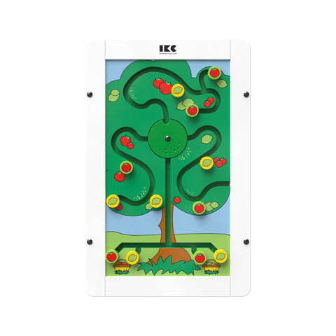 IKC Sorting Tree Wall Game-Dropship,Fine Motor Skills,IKC Classic,IKC Play,Nurture Room,Sensory Room Furniture,Sensory Wall Panels & Accessories,Stacking Toys & Sorting Toys-White-PP00027-Learning SPACE