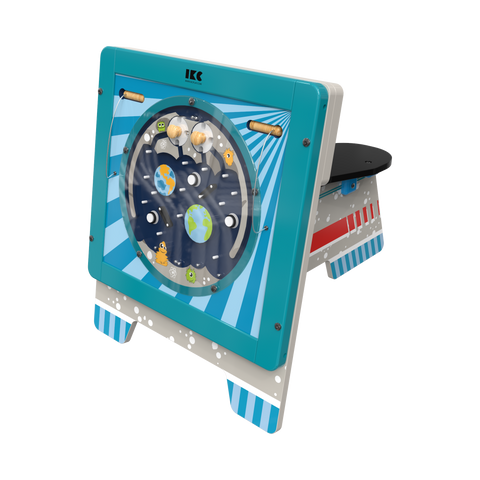 IKC Spacescouter Play Structure (Excl. Modules)-Dropship,IKC Freestanding Play Structure,IKC Freestanding Play System,IKC Monster,IKC Play,Outer Space-Learning SPACE