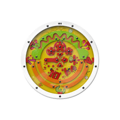 IKC Spinball Wall Game-Dropship,IKC Play,IKC Round Wall Games,Nurture Room,Sensory Room Furniture,Sensory Wall Panels & Accessories-White-No-PP00423-Learning SPACE