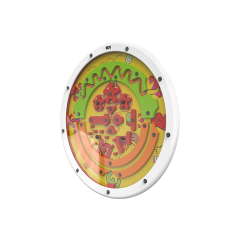 IKC Spinball Wall Game-Dropship,IKC Play,IKC Round Wall Games,Nurture Room,Sensory Room Furniture,Sensory Wall Panels & Accessories-Learning SPACE