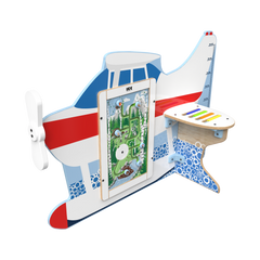 IKC Splash Down Seaplane Play Structure (Excl. Module)-Cars & Transport,Dropship,Early Years Sensory Play,IKC Freestanding Play Structure,IKC Freestanding Play System,IKC Play,Imaginative Play,Role Play-Learning SPACE