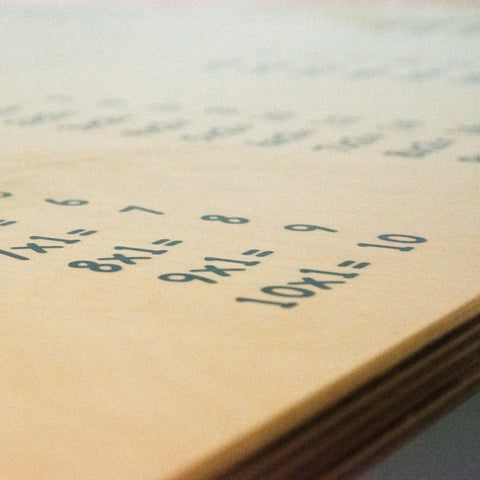 IKC Times Table Play System Table-Classroom Table,Dropship,IKC Furniture,IKC Play,Multiplication & Division,Table,Wooden Table-Learning SPACE