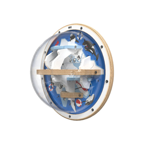 IKC Tip of the Iceberg Wall Game-Dropship,IKC Arctic,IKC Play,IKC Round Wall Games,Nurture Room,Sensory Room Furniture,Sensory Wall Panels & Accessories-Learning SPACE