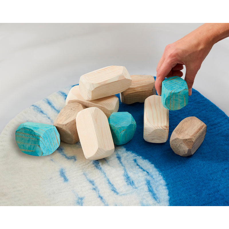 Ice Boulders (10Pk)-Building Blocks,Cosy Direct,Imaginative Play,Shape & Space & Measure,Small World-Learning SPACE