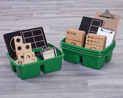 Indestructible Carry Tubs (4Pk) - Classroom Storage Solutions-Classroom Packs,Cosy Direct,Early Years Maths,Primary Maths,Storage,Storage Bins & Baskets-Learning SPACE