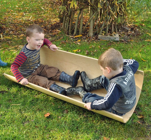 Indoor Large Wooden Tube Rocker-Core Range, Cosy Direct, Rocking-Learning SPACE