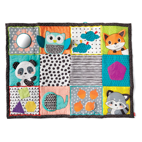 Infantino Fold & Go Giant Discovery Mat-Baby & Toddler Gifts,Baby Cause & Effect Toys,Baby Sensory Toys,Baby Soft Play and Mirrors,Baby Soft Toys,Baby Toys,Gifts for 0-3 Months,Gifts For 3-6 Months,Gifts For 6-12 Months Old,Mats,Mats & Rugs,Play Mats & Baby Gyms,Playmat,Playmats & Baby Gyms,Tactile Toys & Books,Tummy Time-Learning SPACE