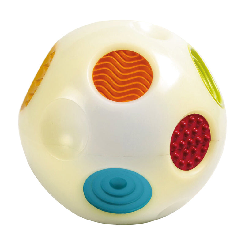 Infantino Sensory Sound and Light Activity Ball-Baby & Toddler Gifts,Baby Cause & Effect Toys,Baby Sensory Toys,Gifts For 6-12 Months Old,Sensory Balls,Sensory Light Up Toys,Visual Sensory Toys-Learning SPACE
