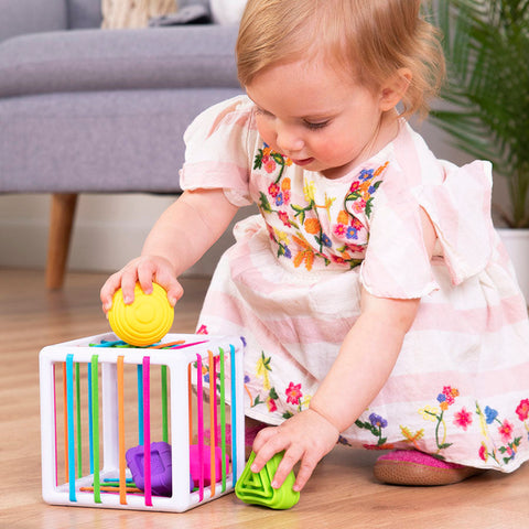 Inny Bin-Additional Need,Baby Cause & Effect Toys,Baby Sensory Toys,Cause & Effect Toys,Cerebral Palsy,Fat Brain Toys,Fine Motor Skills,Gifts For 1 Year Olds,Gifts For 6-12 Months Old,Helps With,Maths,Primary Maths,Shape & Space & Measure,Stacking Toys & Sorting Toys,Stock,Tactile Toys & Books-Learning SPACE