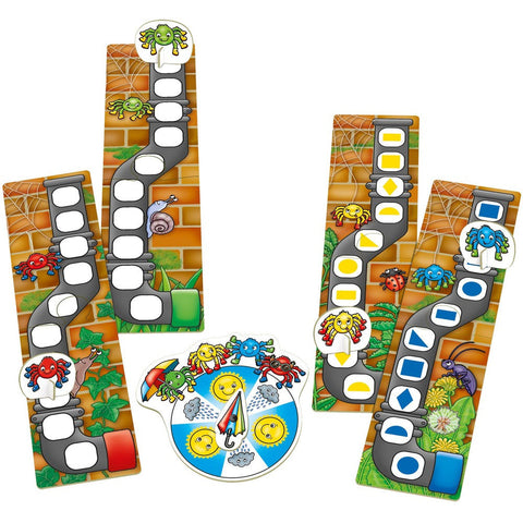 Insey Winsey Spider Game-Addition & Subtraction,Early years Games & Toys,Early Years Maths,Games & Toys,Gifts For 2-3 Years Old,Maths,Maths Toys,Nursery,Orchard Toys,Primary Games & Toys,Primary Maths,Table Top & Family Games-Learning SPACE