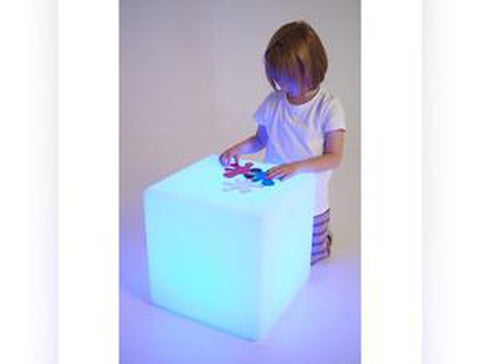 Interactive Mood Cube for Connect Pro Range-Magic Cubes-AllSensory,Connect Pro,family fund bestsellers,Sensory Light Up Toys,Sensory Room Lighting,Visual Sensory Toys-Learning SPACE