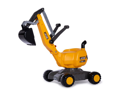 JCB Mobile 360 Degree Toy Excavator-Dropship,Early Years. Ride On's. Bikes. Trikes,Farms & Construction,Ride & Scoot,Ride Ons-Learning SPACE