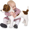 Jack Russell Terrier Dog Giant Stuffed Animal-Baby Soft Toys,Calming & Anxiety,Calming and Relaxation,Comfort Toys,Dolls & Doll Houses,Games & Toys,Gifts For 3-5 Years Old,Imaginative Play,Nurture Room,Plush-Learning SPACE