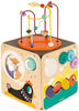 Janod Multi-Activity Cube-AllSensory,Baby & Toddler Gifts,Baby Cause & Effect Toys,Baby Sensory Toys,Baby Wooden Toys,Cause & Effect Toys,Down Syndrome,Gifts For 1 Year Olds,Gifts For 6-12 Months Old,Janod Toys,Stock,Tactile Toys & Books,Tracking & Bead Frames-Learning SPACE