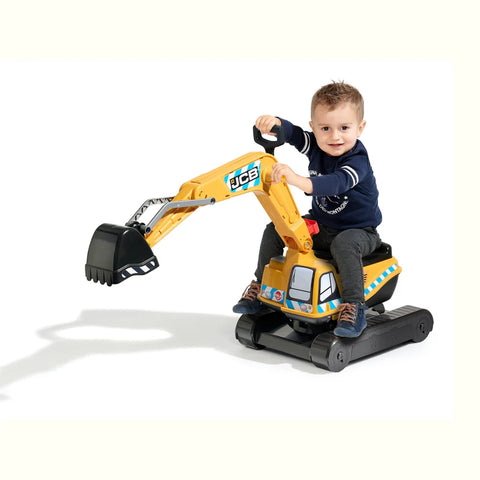 Jcb Digger Fully Articulated With Opening Seat And Included Helmet (UK Mainland Only)-Dropship,Engineering & Construction,Games & Toys,TP Toys-Learning SPACE