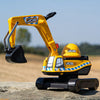 Jcb Digger Fully Articulated With Opening Seat And Included Helmet (UK Mainland Only)-Dropship,Engineering & Construction,Games & Toys,TP Toys-Learning SPACE