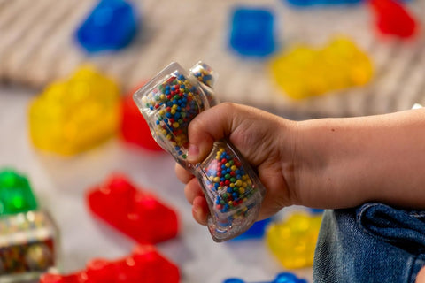 Jelly Blox Creative Kit - Squishing Building Blocks (20 Pieces)-Building Blocks,Fidget,Jelly Blox,Squishing Fidget-Learning SPACE